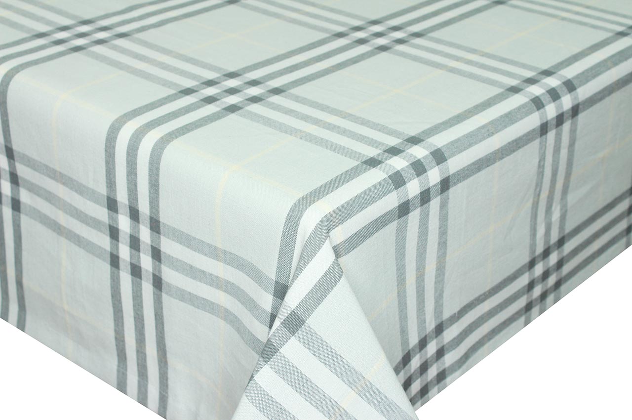 Cloudy Check Table Cloth (60*90 Inches) 1 Pc